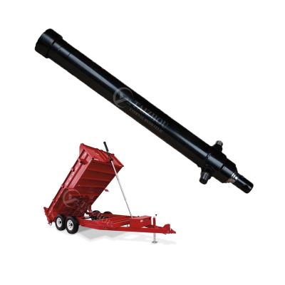 China Alloy Steel Tipper Telescopic Hydraulic Cylinder 5-Stage Hydraulic Cylinder For Ram Tipping Trailer Hydraulic Oil Cylinder for sale