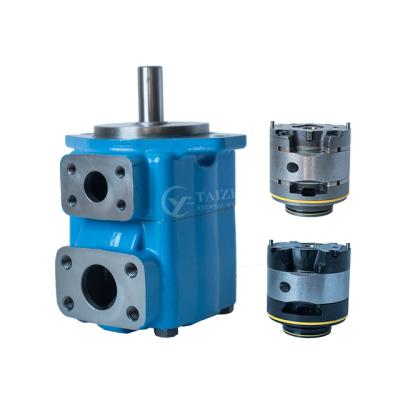 China high performance & Lower Noise Double Hydraulic Vane Intra Pump , 20Vq 25Vq 35Vq 45Vq 45V-42 45V-45 45V-50 45V-57 45V-60 Hydraulic Vane Pump for sale