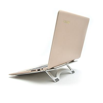 China Wide Angle Adjustable Vertical Laptop Stand Plastic Laptop Stand for sale