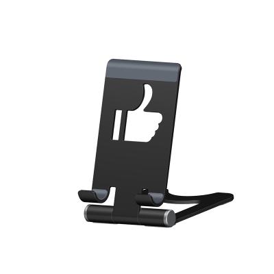 China Desktop Adjustable Universal Stand For Mini Portable Mobile Phone Stand Aluminum Phone Holder And Bracket for sale