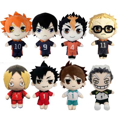 China Custom Soft Stuffed Plush Toys 20Cm Haikyuu Kageyama Tobio Hinata Shoyo Yulefly Haikyu High Quality Anime Doll Stuffed Toy for sale