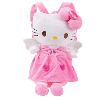 China 2021 Hot Sale 50CM Pink Kitty Minnie Plush Toy Backpack Plush Toy Good Morning for sale