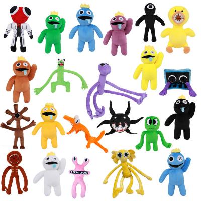 China 30c2022 New 30cm Cartoon Monster Doll Kids Plush Toy Cute Blue Friends Soft Toy Christmas Birthday Gifts Rainbow Soft Stuffed Toys for sale