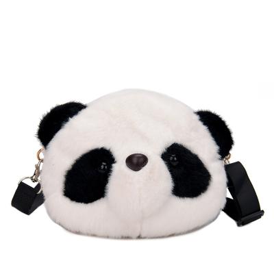 China 2022 Plush Kids 3D Plush Animal BagsPanda Cross - Lovely Body Bag School Plush Panda Bag for sale