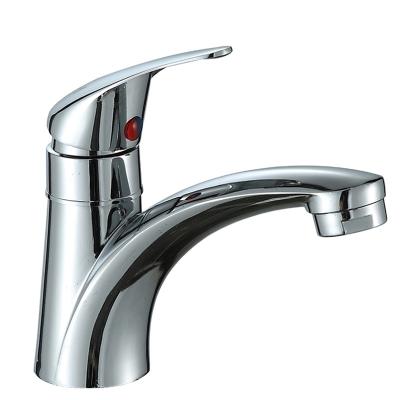 China Thermostatic faucets single hole basin pillar cock / zinc home decoration faucet for sale