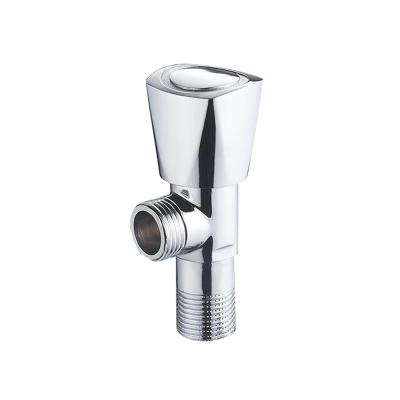 China Modern Faucet Accessories Chrome Plated Torneira Zinc Alloy Angle Valve for sale