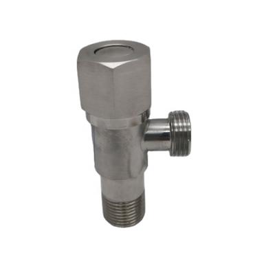 China Factory price good quality modern angle zinc-nickel brushed stop valve for sale