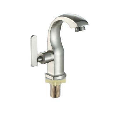 China Creative Retro Swan Thermostatic Faucet Faucets Design Brushed / Polished Outdoor Single Cold Gold Basin Faucet for sale