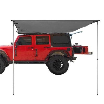 China Extended Type Car Side Tent Roof Top Tent Sun Shade Outdoor Camping Waterproof UV Proof Car Awning Tent for sale