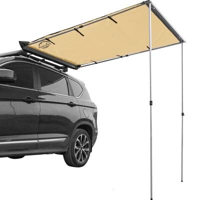 China Extended Type Car Side Tent Roof Top Tent Sun Shade Outdoor Camping Waterproof UV Proof Car Awning Tent for sale