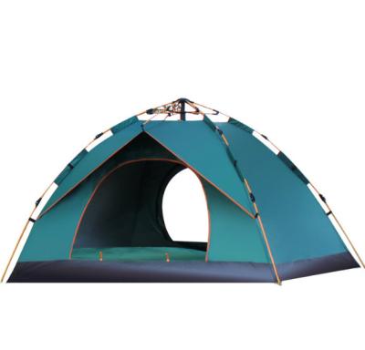 China Tube Type Tent Stake Pop Up Family Camping Tent 1-4 Person For Hiking Mountaineering Outdoor Camping for sale