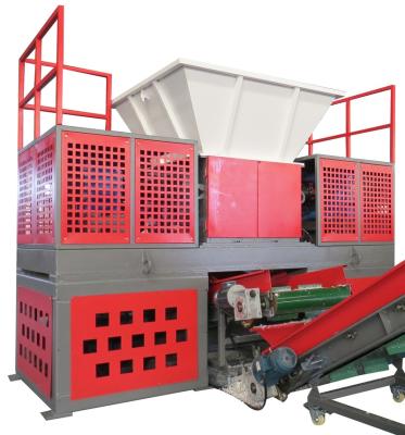 China Recycling Rubber Shredder Machine Double-Roll Waste Recycling 25 Years Manufacturer for sale