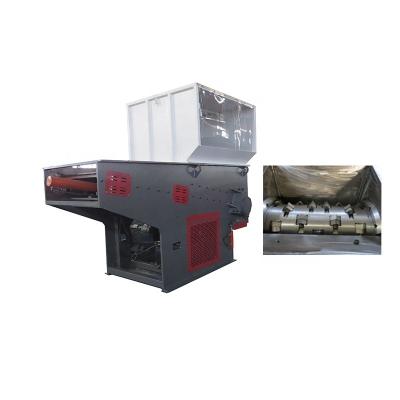 China Plastic Recycling PE PP Film Sheet Packaging Waste Hard Disk Sheet Wood Shredder for sale