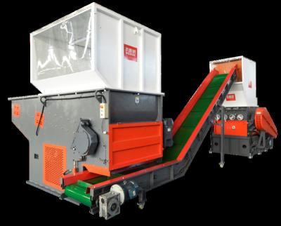 China High Efficient Plastic Recycling Line Wobide Plastic Waste Recycling Machinery Shredder And Crusher for sale