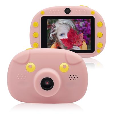 China About 12MP Kids Camera Digital Video Camera Gift For Girls Age 4-10 Year Old Mini Rechargeable And Creative Shockproof Camera DIY Camcorder for sale