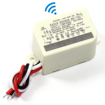 China Led Lamps Allmay AM-RS-04 Microwave Motion Sensor Auto On/Off Switch AC110v AC220V 35W for sale