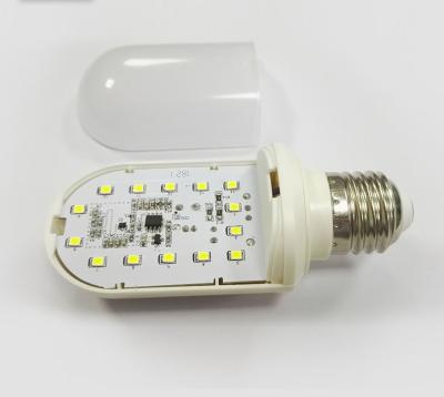 China Horizontal Garden Microwave Motion Sensor Socket LED Bulb 2.5W E27 LED Corn Lamp for sale