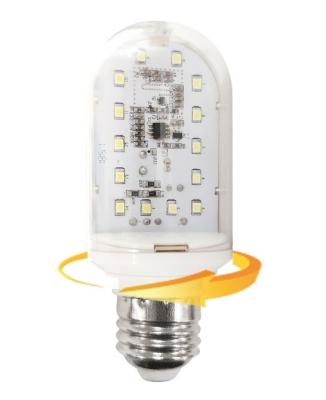 China Hallway Zhongshan Fixtures Microwave 5W Motion Sensor 5W White Horizontal Led Corn Light Bulb for sale