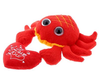 China Wholesale Baby Colorful Toys Decoration/Gift/Toy Sea Animals Soft Stuffed Plush Crab for sale