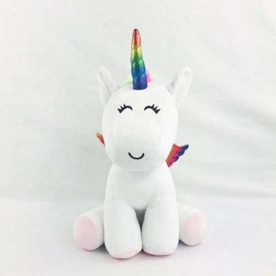 China Custom Rainbow Unicorn Plush Soft Toy Large Decoration/Gift/Toy Unicorn Stuffed Animals for sale