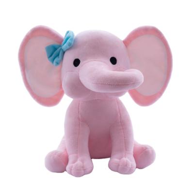 China Hot sale 23cm size plush gray color elephant plush stuffed elephant toy for sale