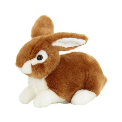 China Custom Product Reusable Toy Rabbit Lifelike Fluffy Cute Easter Bunny Plush Easter Decoration Toy for sale