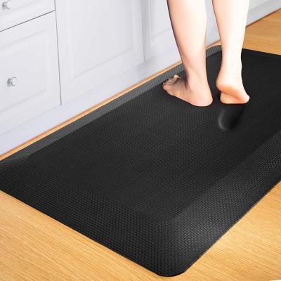 China Waterproof Durable Non-Slip Bathroom Rug Mat Anti-Fatigue Comfort Memory Foam Kitchen Standing for sale