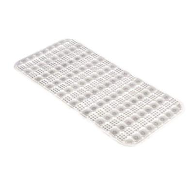 China High quality large waterproof PVC foot massage with pumice stone plastic non-slip microfiber bathroom shower mat for sale