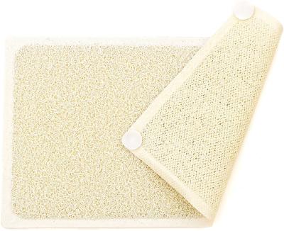 China Foot Anti Slip Toilet Bath Tub PVC Bath Mat Rug Roll Anti Bacterial Fast Drying Plastic for sale