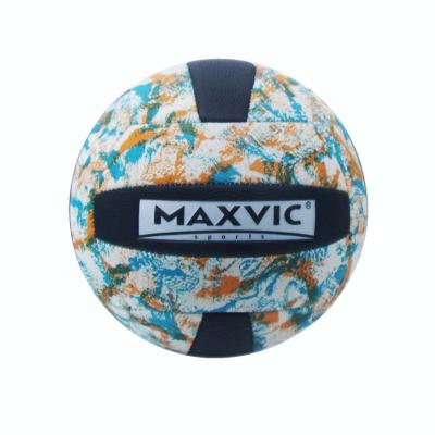 China Soft touch hot sale good quality INS feather block color sand toys volleyball ball for sale