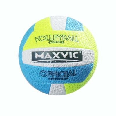 China Soft Touch Foam PVC Leather Sport Volleyball Ball For Game for sale