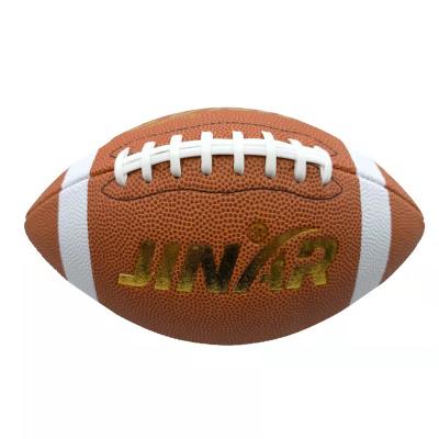 China PU Bottom Price Customized 420G PU Leather Compound American Football for sale