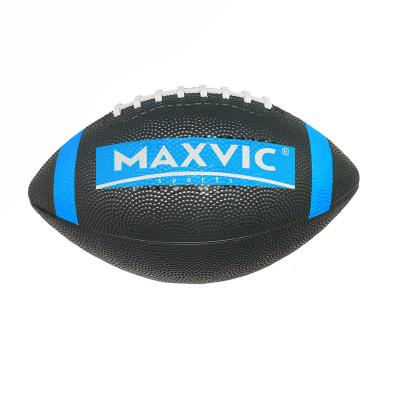 China Durable Top Selling Most Popular Customized 420G American Football Rubber Rugby Ball for sale