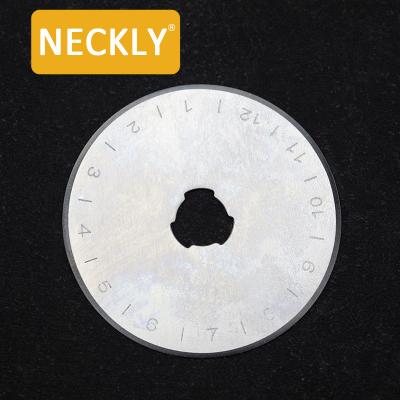 China Wholesale Quick-Change 45mm Straight Rotary Blade Refill, 5pcs A Pack Replacement Blades, Sharp Rotary Cutter Blades 45mm for sale