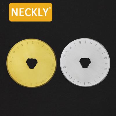 China Wholesale Utility Knife Sharp Round 45mm Rotary Cutter Blades for sale