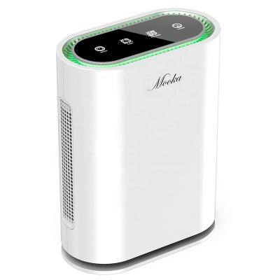 China Mooka True Purifier Household Hepa Blue Air Portable Air Purifier Anion for sale