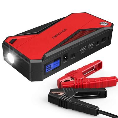 China DBPOWER 18000mah Multi Function Capacitor Battery Charger Car Jump Starter 18.54*4.06*8.89cm for sale