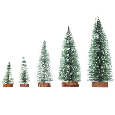 China Other Mini Christmas Tree Cedar Desktop Window Table Christmas Gifts Christmas Desktop Ornaments for sale