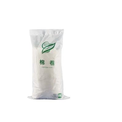 China Wholesale Disposable Clean Skimmed Cotton 500g Long Cotton Roll Cotton Ball Tattoo Skimmed Cotton Home Factory for sale