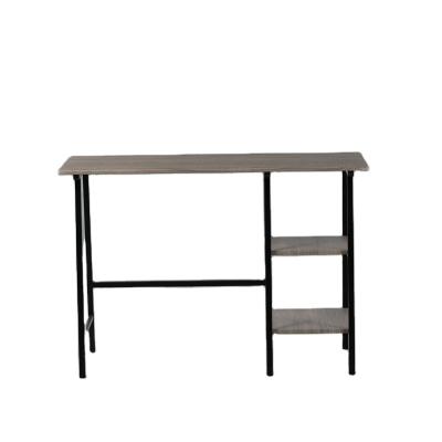 China Adjustable Metal Leg Office Student Wood Desk MDF Board Office Computer Desk Computer Desk with Shelf for sale