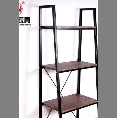 China (Height)Adjustable Floating Corner Shelves Wall Mounted Wooden Shelf With Metal Brackets For Living Room for sale