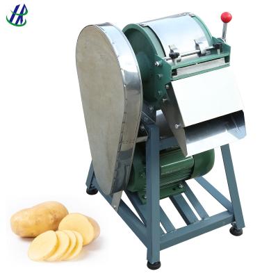 China Multi Function Factory Vegetable Snacks Industry Vegetable Cutter Adjustable Vegetable Fruit Slicing Machine for sale