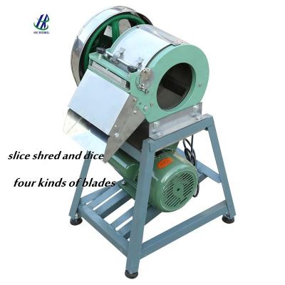 China Snack Factory Fruit Vegetable Machine Low Price Commercial Vegetable and Salad Chopper Dicing Machine for sale