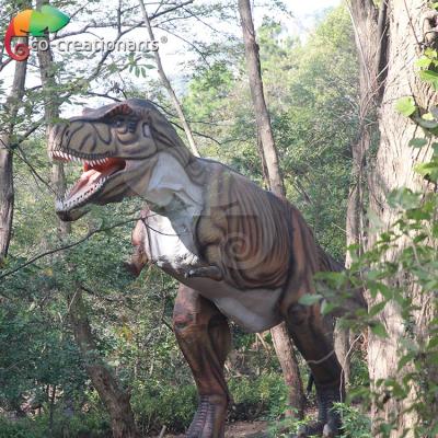 China Hot Sale Large T Rex Playground Model Animatronic Dinosaur Life Size Robotic Dinosaur Jurassic Park for sale