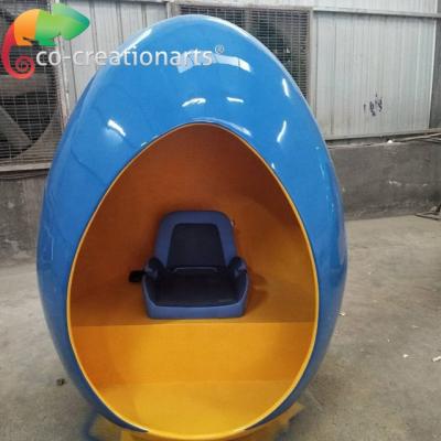 China Cartoon Outdoor Theme Fairground Interactive Equipment Shake Egg For Kids for sale