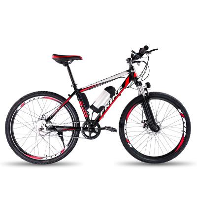 China 26inch aluminum alloy electric bicycle electric mountain bike ebike 350w 48v cheap electric mountain bike for sale