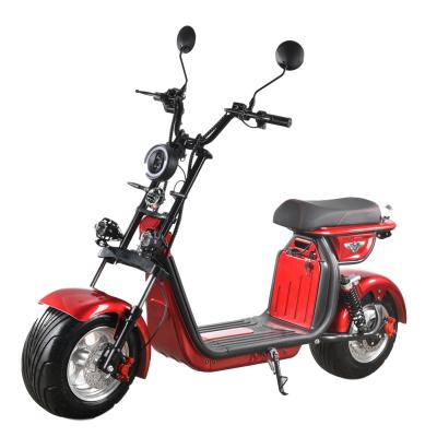 China Best quality fat tire 60v 1500w fastest electric scooter e-scooter unisex brushless motor wide wheel for sale