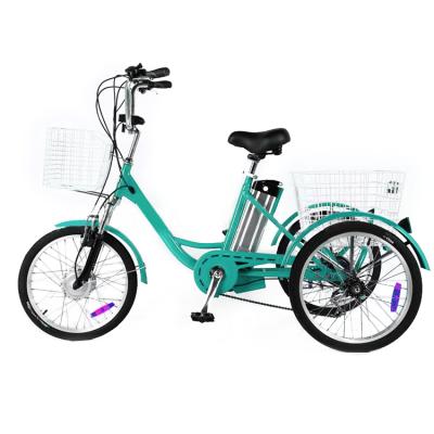 China Cheap Price Cargo Electric Bike 20inch 24inch Tire Electric Tricycle Ebike for sale