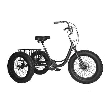 China Big cargo reputation 20 inch fat tire mountain tricycle for sale for sale