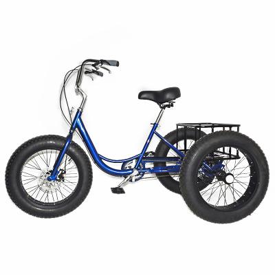 China Cargo Top Selling Fat Tire Tricycle , Low Price Three Wheel Fat Bike for sale